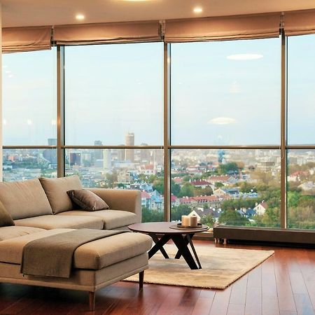 Luxury Panoramic Vilnius Apartment Extérieur photo