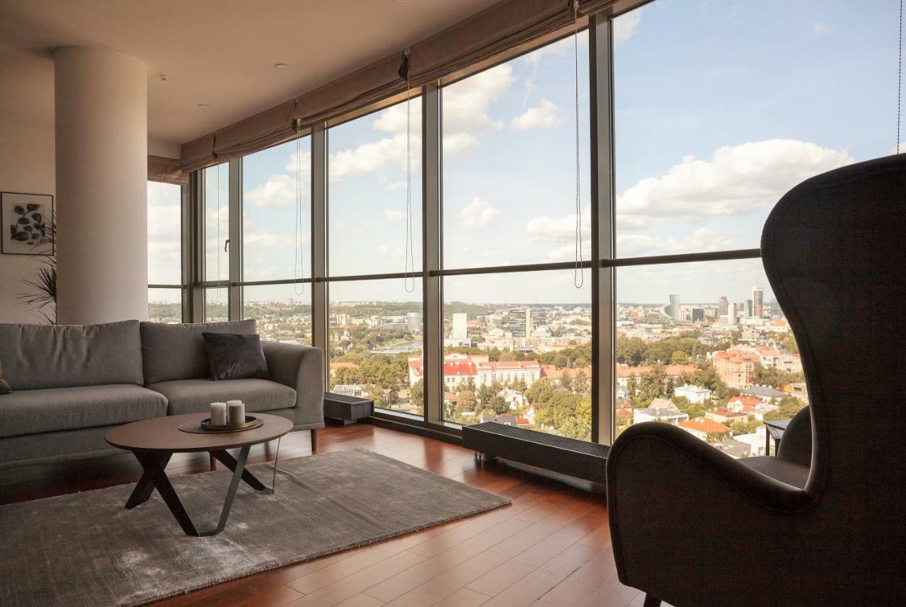 Luxury Panoramic Vilnius Apartment Extérieur photo
