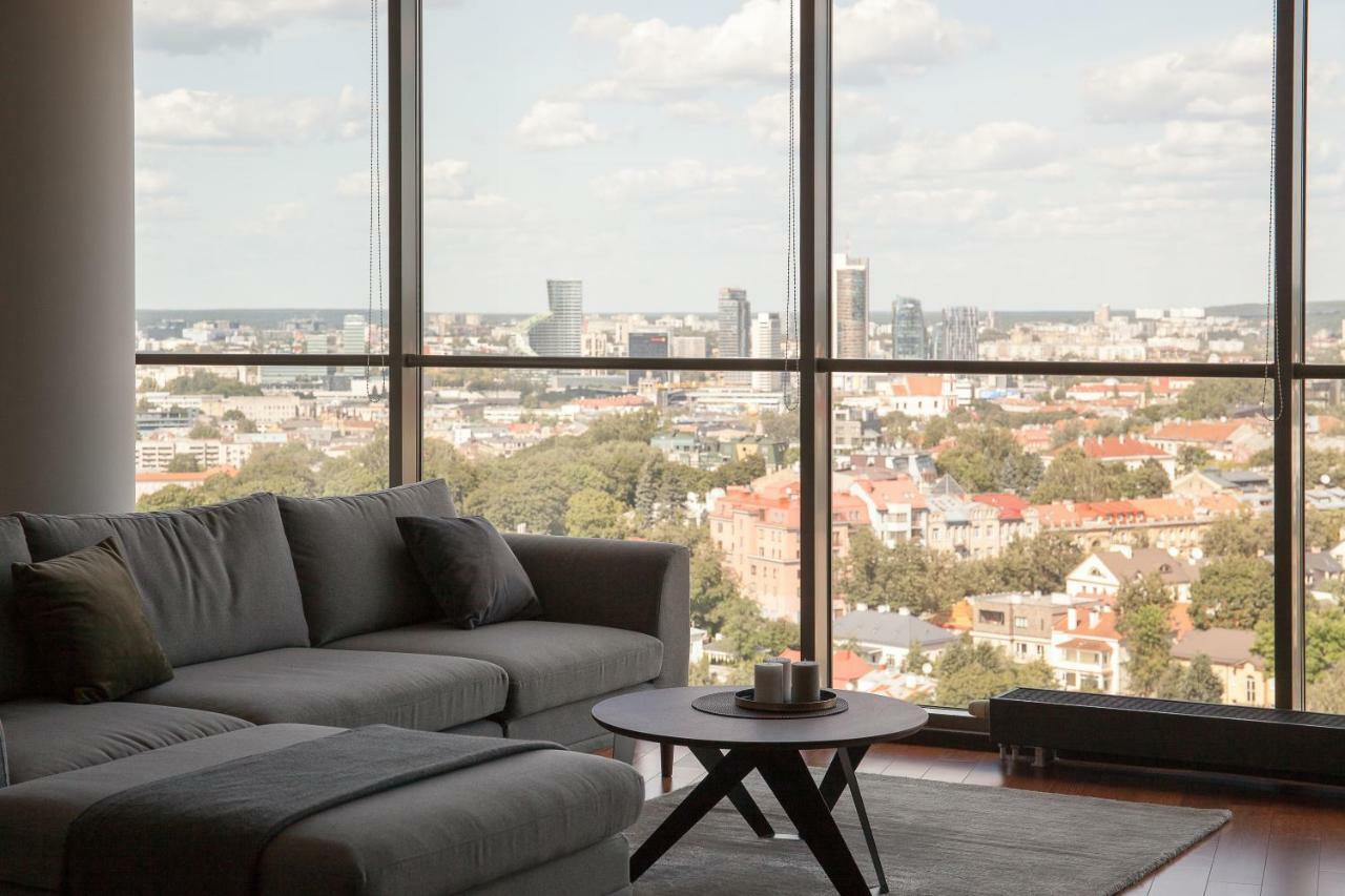 Luxury Panoramic Vilnius Apartment Extérieur photo